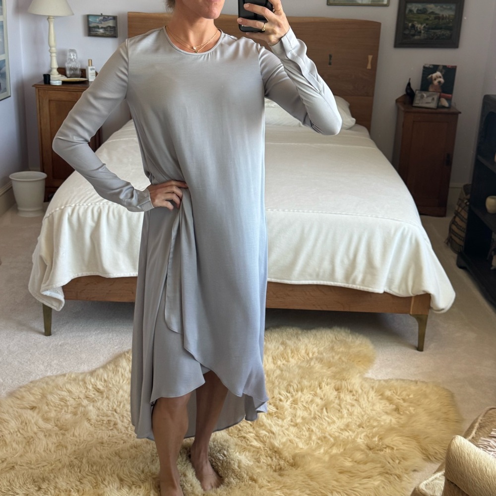 BCBGMAXAZRIA Yolanda Dress, size XXS, glacier color